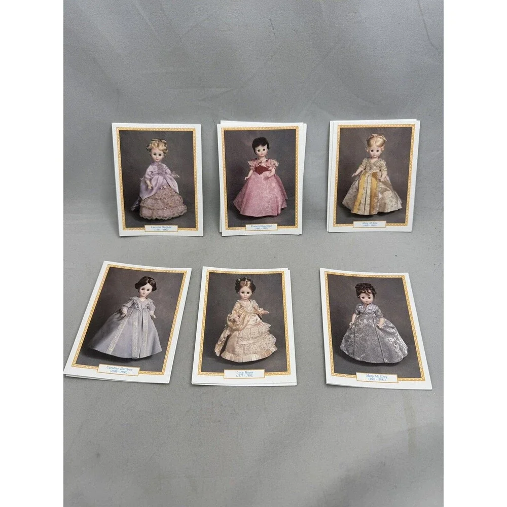Madame Alexander First Ladies Series IV 4 Note Card Set 12 Cards Vintage